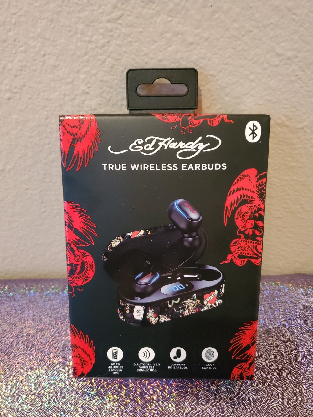 Ed Hardy True Wireless Earbuds - New In Box